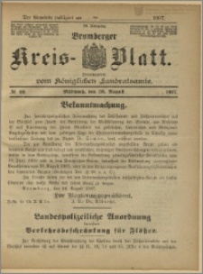 Bromberger Kreis-Blatt, 1907, nr 69