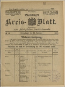 Bromberger Kreis-Blatt, 1908, nr 16