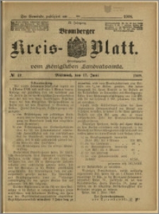Bromberger Kreis-Blatt, 1908, nr 49