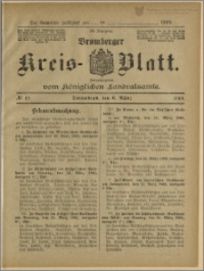 Bromberger Kreis-Blatt, 1909, nr 19