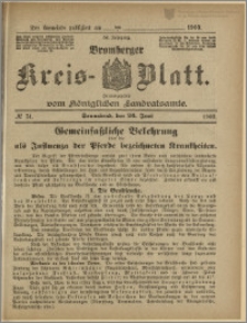 Bromberger Kreis-Blatt, 1909, nr 51