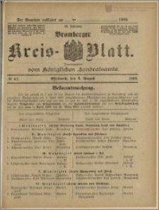 Bromberger Kreis-Blatt, 1909, nr 62