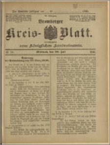 Bromberger Kreis-Blatt, 1910, nr 58