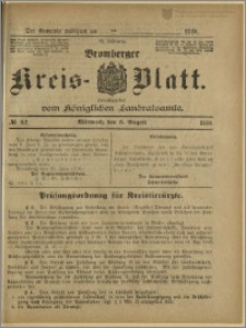 Bromberger Kreis-Blatt, 1910, nr 62