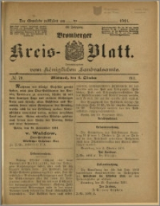 Bromberger Kreis-Blatt, 1911, nr 79