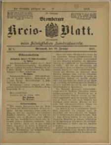 Bromberger Kreis-Blatt, 1912, nr 9