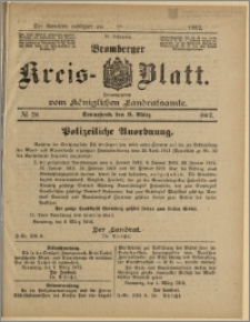 Bromberger Kreis-Blatt, 1912, nr 20