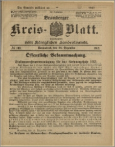 Bromberger Kreis-Blatt, 1912, nr 100