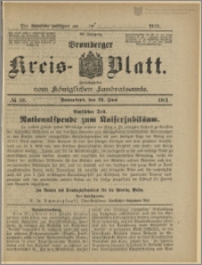 Bromberger Kreis-Blatt, 1913, nr 50