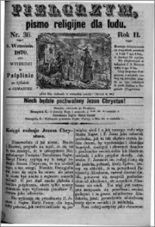 Pielgrzym, pismo religijne dla ludu 1870 nr 36