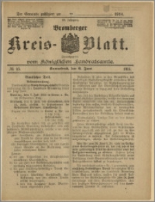 Bromberger Kreis-Blatt, 1914, nr 45
