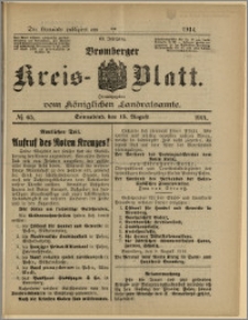 Bromberger Kreis-Blatt, 1914, nr 65