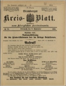 Bromberger Kreis-Blatt, 1914, nr 72