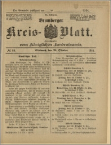 Bromberger Kreis-Blatt, 1914, nr 84