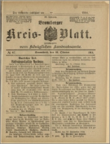 Bromberger Kreis-Blatt, 1914, nr 87