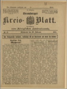 Bromberger Kreis-Blatt, 1915, nr 12