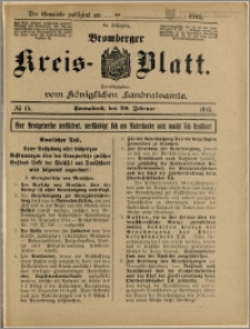 Bromberger Kreis-Blatt, 1915, nr 15