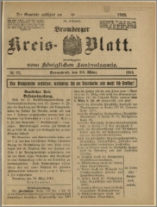 Bromberger Kreis-Blatt, 1915, nr 23
