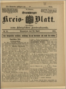 Bromberger Kreis-Blatt, 1915, nr 33