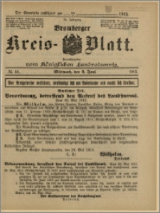 Bromberger Kreis-Blatt, 1915, nr 44