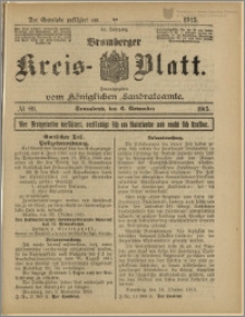 Bromberger Kreis-Blatt, 1915, nr 89