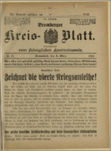 Bromberger Kreis-Blatt, 1916, nr 18