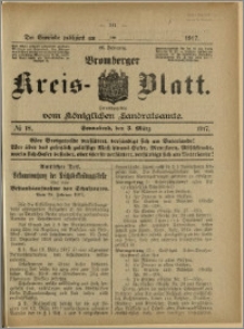 Bromberger Kreis-Blatt, 1917, nr 18