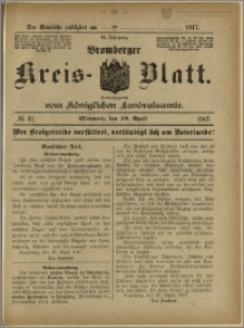 Bromberger Kreis-Blatt, 1917, nr 31