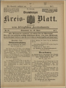 Bromberger Kreis-Blatt, 1917, nr 34