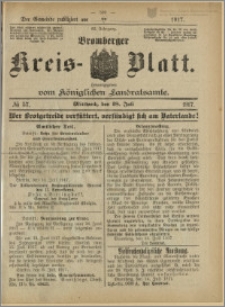 Bromberger Kreis-Blatt, 1917, nr 57