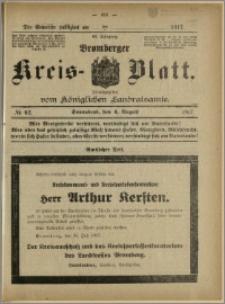Bromberger Kreis-Blatt, 1917, nr 62