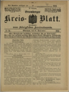 Bromberger Kreis-Blatt, 1918, nr 73