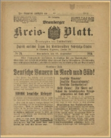 Bromberger Kreis-Blatt, 1919, nr 78