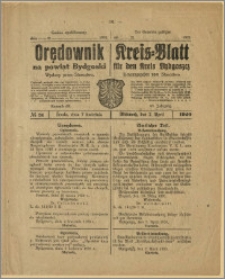 Orędownik na Powiat Bydgoski, 1920, nr 31