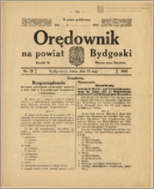 Orędownik na Powiat Bydgoski, 1921, nr 22