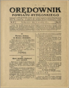 Orędownik Powiatu Bydgoskiego, 1931, nr 37