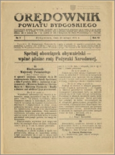 Orędownik Powiatu Bydgoskiego, 1934, nr 8