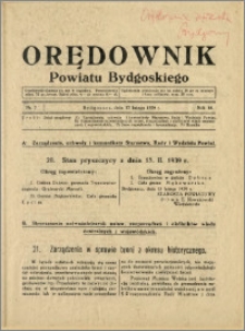 DOrędownik Powiatu Bydgoskiego, 1939, nr 7