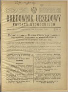 Orędownik Urzędowy Powiatu Bydgoskiego, 1925, nr 4