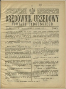 Orędownik Urzędowy Powiatu Bydgoskiego, 1925, nr 31