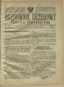 Orędownik Urzędowy Powiatu Bydgoskiego, 1925, nr 33