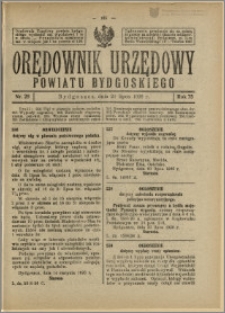 Orędownik Urzędowy Powiatu Bydgoskiego, 1926, nr 29