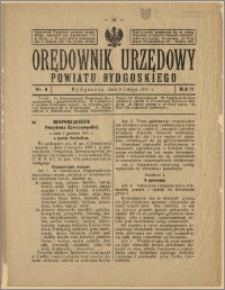 Orędownik Urzędowy Powiatu Bydgoskiego, 1928, nr 6