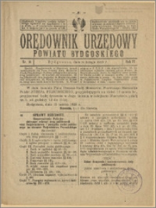 Orędownik Urzędowy Powiatu Bydgoskiego, 1928, nr 11