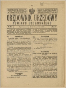 Orędownik Urzędowy Powiatu Bydgoskiego, 1928, nr 25