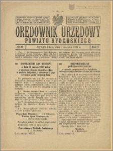 Orędownik Urzędowy Powiatu Bydgoskiego, 1928, nr 32