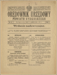 Orędownik Urzędowy Powiatu Bydgoskiego, 1928, nr 43