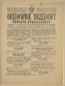 Orędownik Urzędowy Powiatu Bydgoskiego, 1928, nr 50