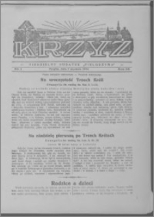 Krzyż, R. 66 (1934), nr 1