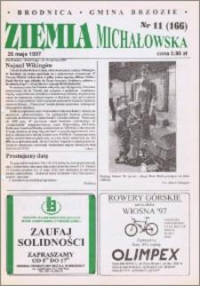 Ziemia Michałowska : Gazeta Brodnicka R. 1997, Nr 11 (166)